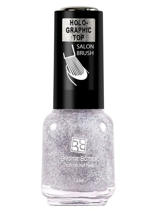 Brigitte Bottier УХОДЫ Д/НОГТЕЙ Покрытие топовое д/ногтей HOLOGRAPHIC TOP 12мл BB-THL