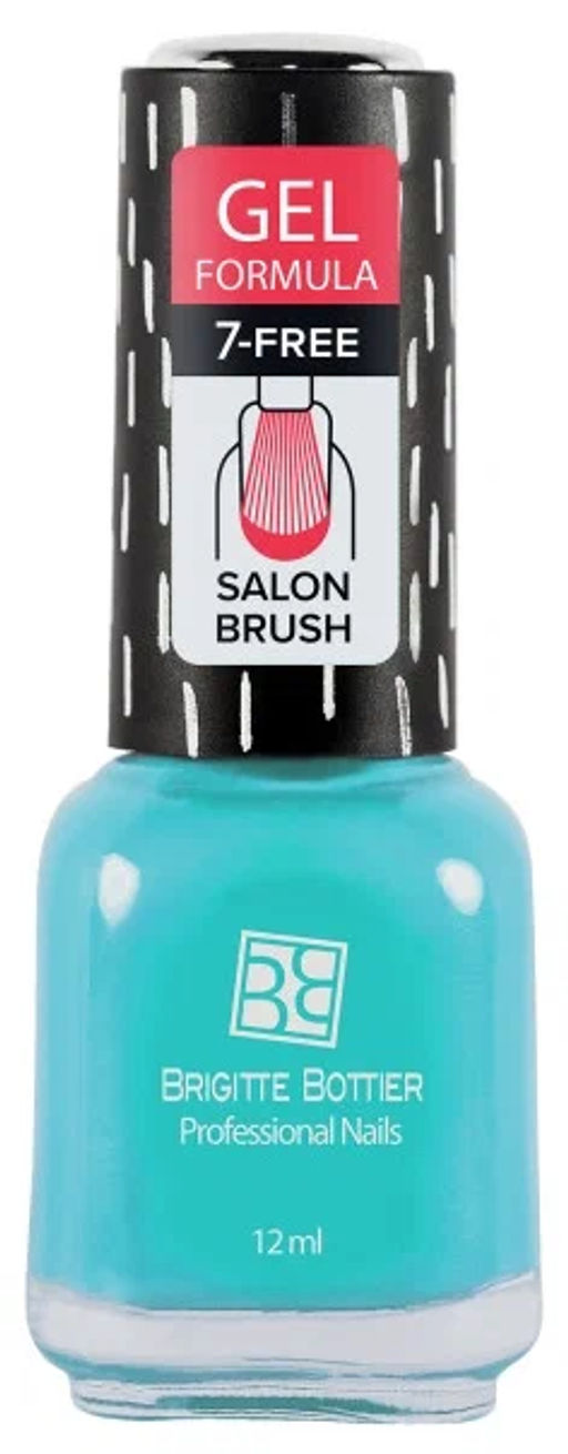 Brigitte Bottier Лак д/ногтей GEL FORMULA тон 38 тиффани 12мл BB-GF38