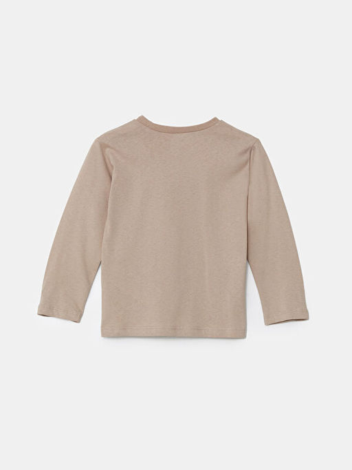 Bisiklet Yaka Bask?l? Erkek Bebek Ti??rt - Waikiki фото 2