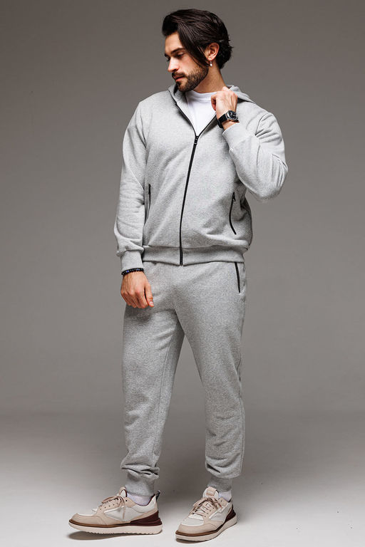 Спортивный костюм GO M3060/50-04.182-188 серый меланж - Pirs фото 7