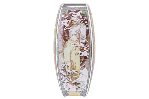 Ваза 3 л 12,5*12,5*28 см Времена года квадрат, NEW BONE CHINA - Elan gallery фото 9