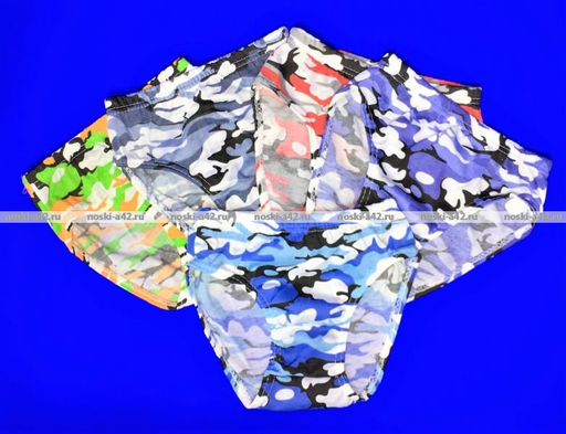 Цена за 10 шт. Подростковые трусы для мальчиков COOL KID арт. W 8905 3ХL (9-10 лет) - For you фото 3