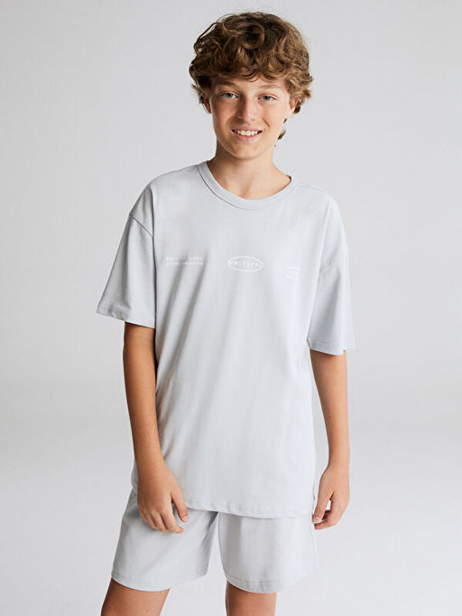 Bisiklet Yaka Erkek ?ocuk Ti??rt ve ?ort