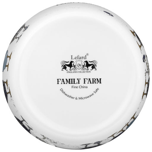 БАНКА LEFARD FAMILY FARM С СИЛИКОНОВОЙ КРЫШКОЙ 11,5*11,5*7,5 CM 500 МЛ  фото 9