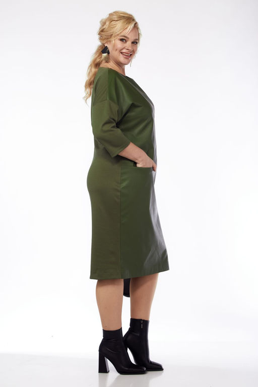 Платье Michel Chic 2068/1 хаки  фото 6