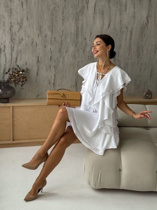 Платье AURA 3313-170 белый