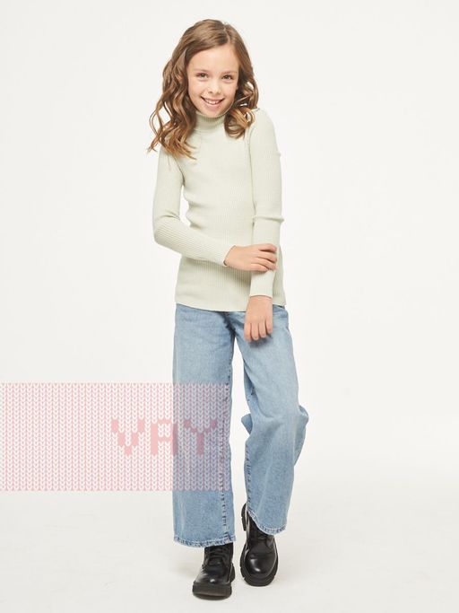 Свитер детский 212-10112. EST-TA бл.зелёный