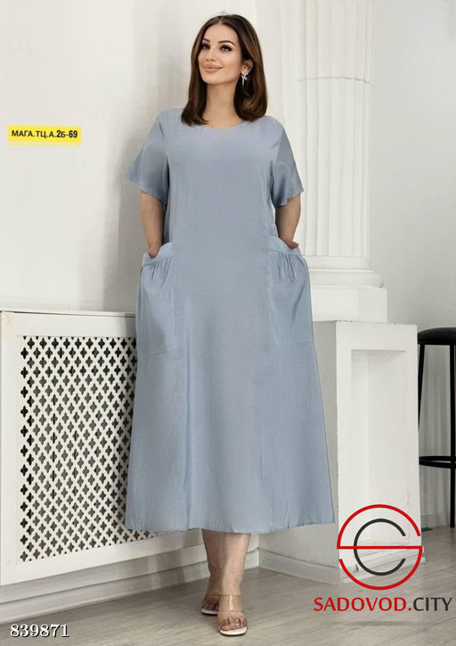 Платье женское однотонное - Bruno фото 5