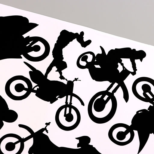 Интерьерная наклейка 3Д TAKE IT EASY «Мотоспорт», 57×38 см