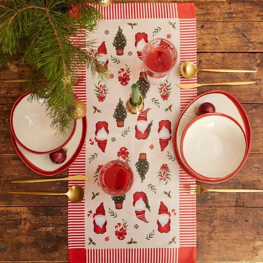 Дорожка на стол новогодняя Этель Santa Claus 30х70 +/- 5 см, 100% хл, саржа 190 гр/м2  фото 3