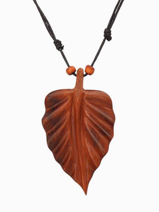 Кулон «Лист», дерево соно