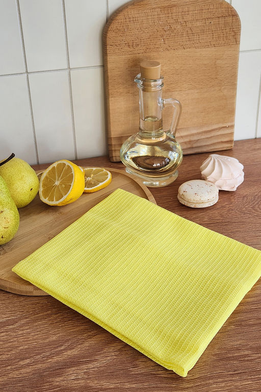 Полотенце вафельн. однотон.  60*45 150г/м2 пакет ТТ