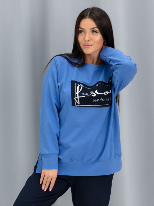 Костюм "Мода" василек