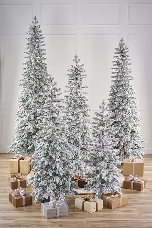 Ель искусственная заснеженная Тикко 2,2 м - Max christmas фото 2