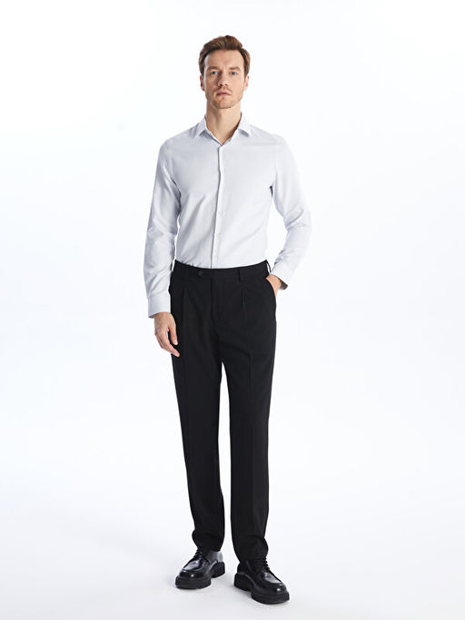 Slim Fit Uzun Kollu Arm?rl? Erkek Dokulu G?mlek - Waikiki фото 3