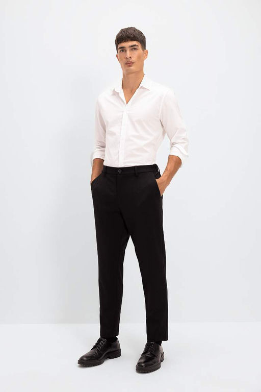 Брюки прямого кроя Jogger, эластичные во всех направлениях - Defacto фото 2