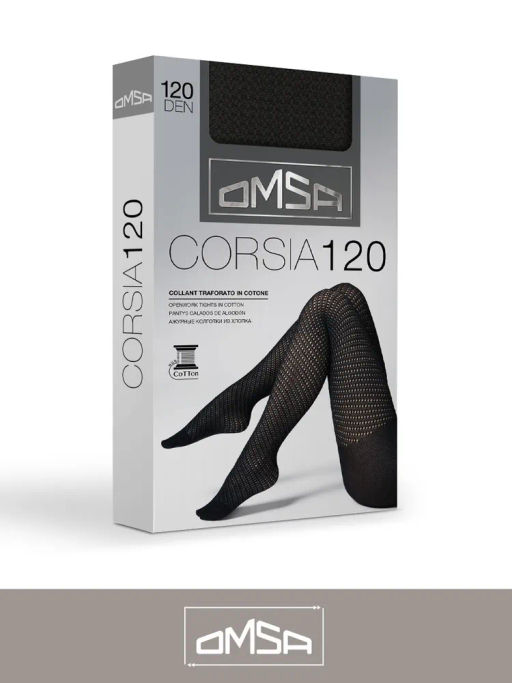 (Omsa) Corsia 120 (ЧЗ) nero