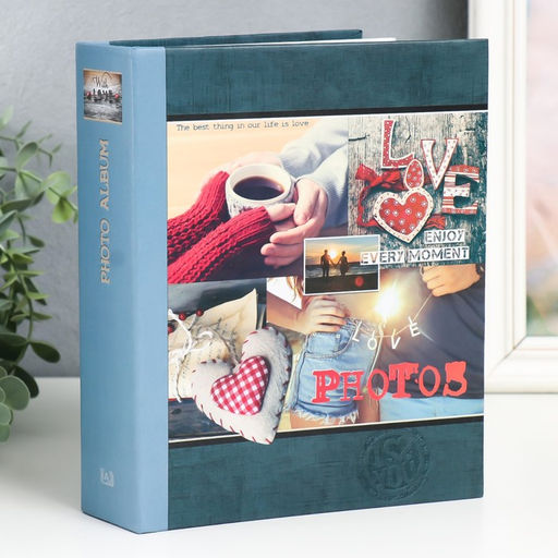 Фотоальбом на 200 фото 10×15 см «Любовь», 50 листов