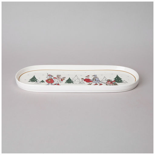БЛЮДО ОВАЛЬНОЕ LEFARD FAMILY CHRISTMAS 34 СМ  фото 3