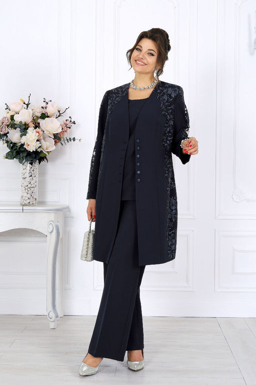 Костюм Ninele 6071 синий фото 5