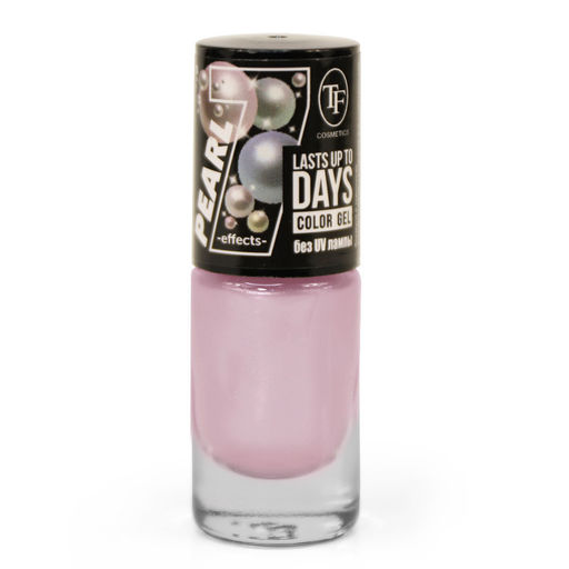 TF Лак для ногтей COLOR GEL PEARL тон 266 Silver lilac/Серебристо лиловый 8мл