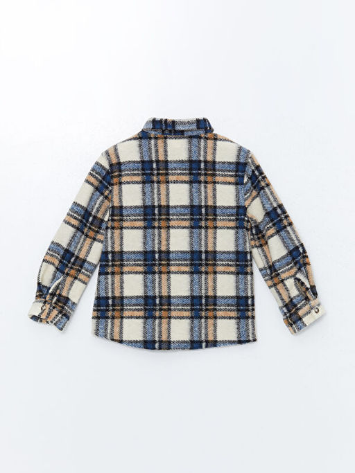 Uzun Kollu Ekose Desenli Erkek Bebek Oduncu G?mlek - Waikiki фото 2