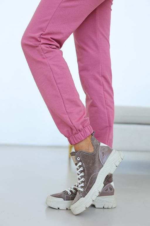 Брюки женские 097L3-20 брусника - Solo mio фото 4