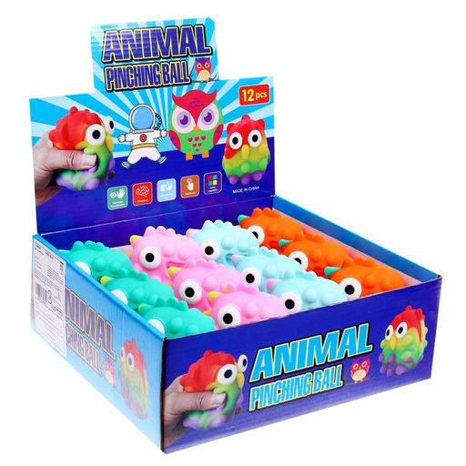 Антистресс игрушка - мялка «Динозавр», виды МИКС