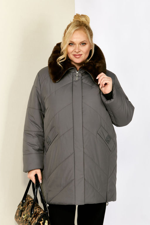 Куртка SHETTI 2205 стальной