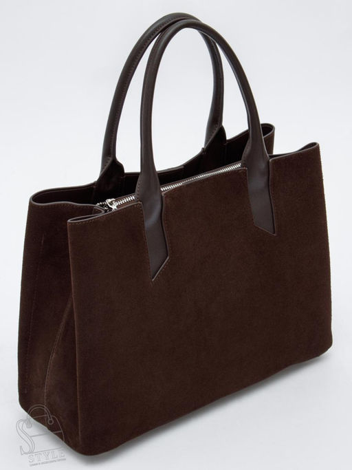 Сумка женская кожаная 1019M d.coffee Polina&Eiterou