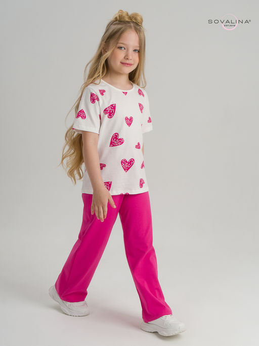 Костюм Лето разбитое сердце-фуксия - Sovalina фото 13