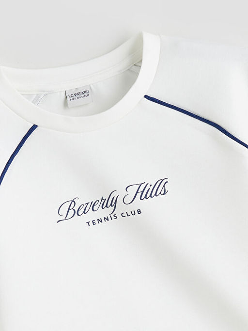 Bisiklet Yaka Soft Touch K?z ?ocuk Ti??rt ve ?ort