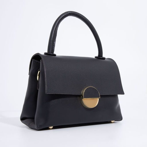 Сумка-мессенджер на клапане, цвет чёрный - Simaland фото 4