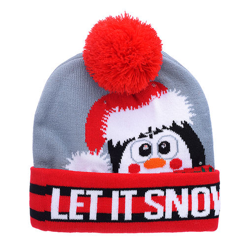 Шапка "Новогодний пингвин"