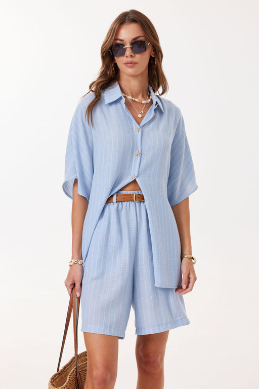 Костюм LYUSHe 4119 голубой  фото 5