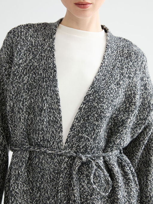 ?al Yaka Desenli Kad?n Triko H?rka