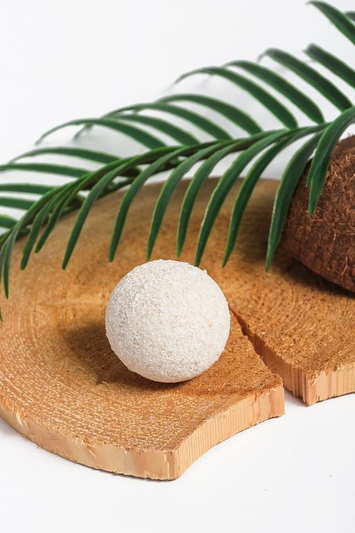 Бомбочка для ванны Кокос - Siberina фото 4