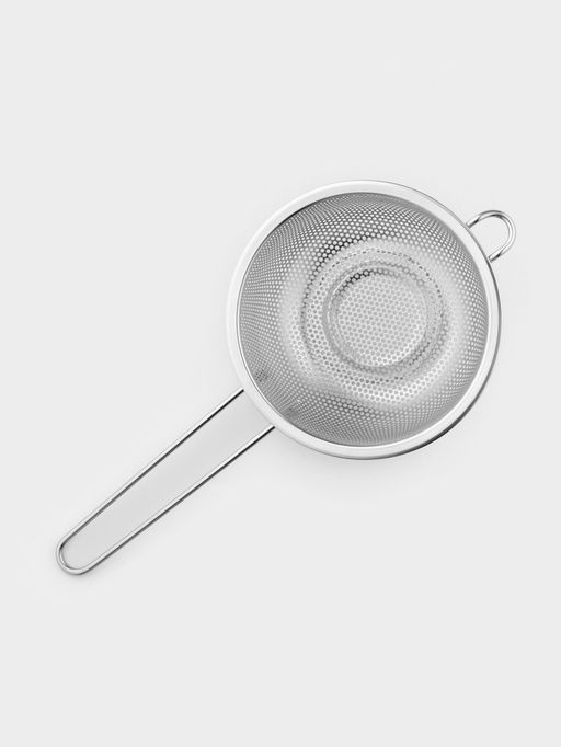 Дуршлаг Доляна «Марко», d=16.5 см, длинная ручка, нержавеющая сталь, хромированный