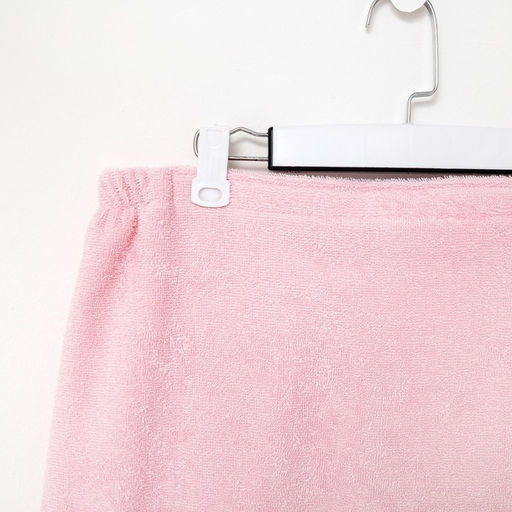 Набор для сауны Экономь и Я:полотенце-парео 68*150см + чалма, цв.св-розовый,100%хл, 320 г/м2  фото 8