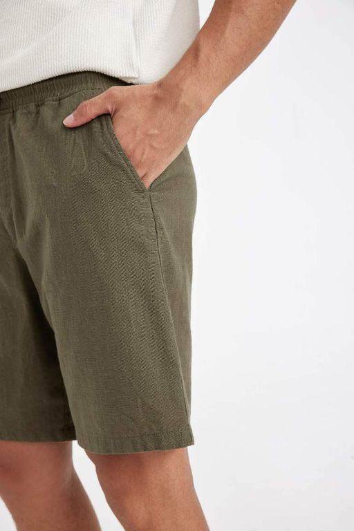 Хлопковые шорты-бермуды свободного покроя - Defacto фото 6