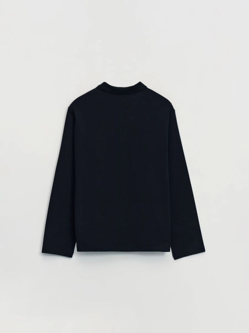 Джемпер с воротником на молнии / Zarina  фото 2