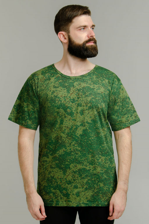 Набор из 6 шт. футболок мужских "5+3",цвет камуфляж Цвет:Камуфляж