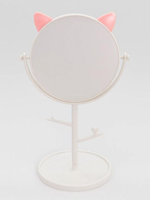 Зеркало настольное "Kitty tree", white (28,5 x 15 см)