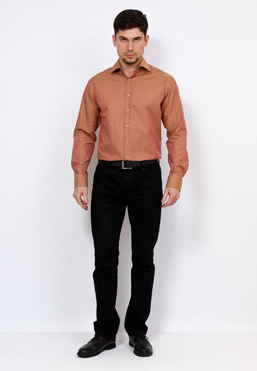 Сорочка мужская длинный рукав BERTHIER HEIKO-256/ Fit-M(0)  фото 5