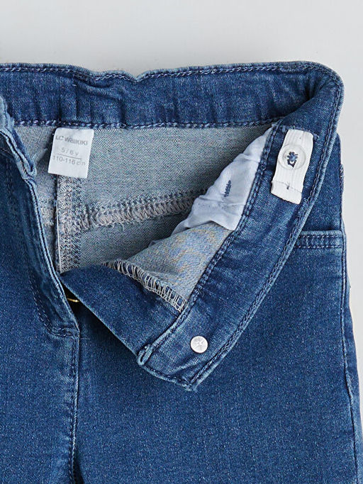 Slim Fit K?z ?ocuk Jean Pantolon