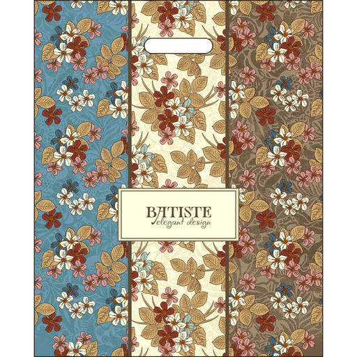 Цена за 50 шт. Пакет Батист, полиэтиленовый с вырубной ручкой, 60 мкм 38?47 см