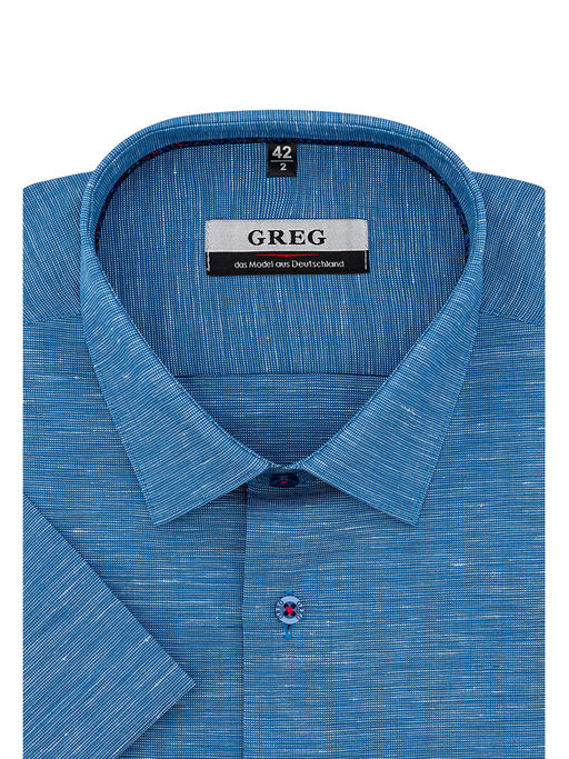 Сорочка мужская короткий рукав GREG 230/206/899/Z/1p  фото 3