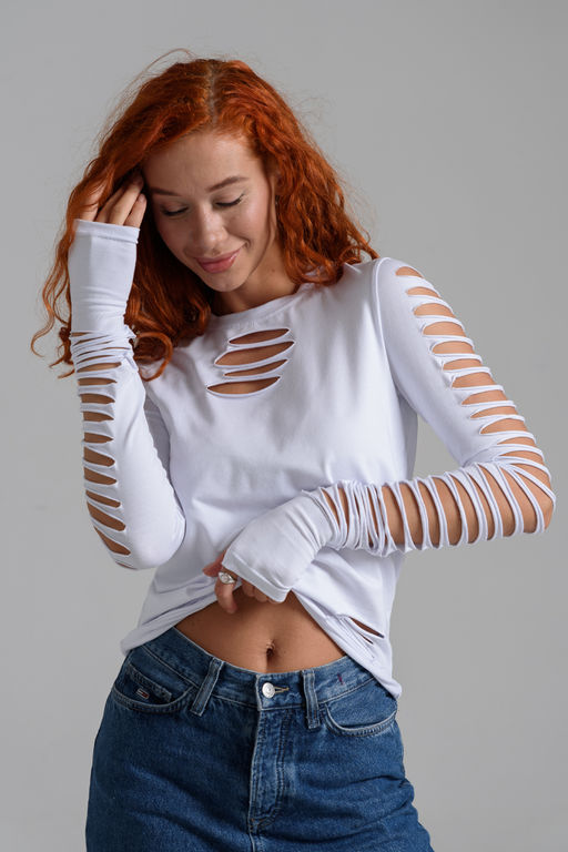 7476 Лонгслив женский