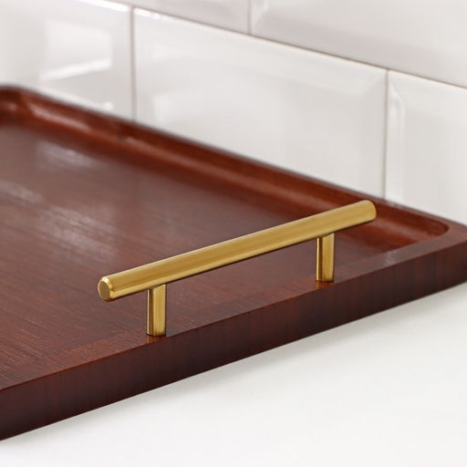 Подносы с ручками Magistro Garona, набор 3 шт., бамбук фото 5