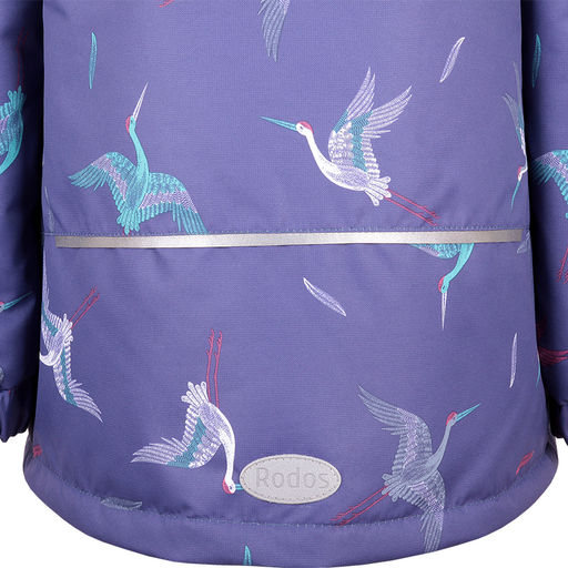 RODOS Куртка для девочки мембрана демисезон М-214 Яблоко  фото 30